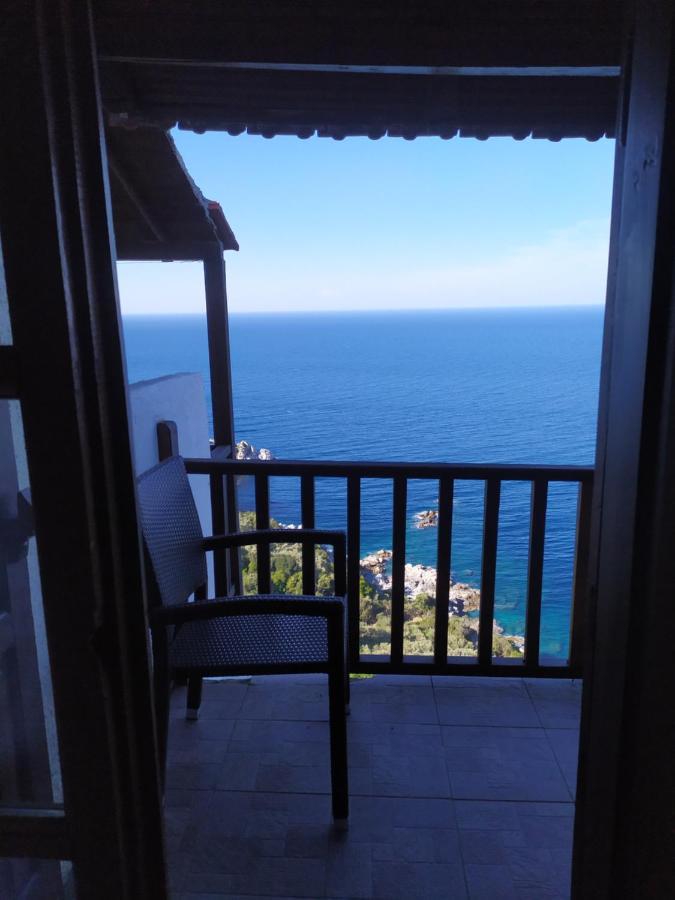 Double Studio Room In Mylopotamos With Beautifull View Цагарада Екстериор снимка